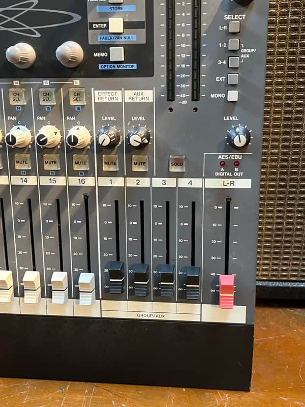 Tascam TM-D1000 Digital Mixer Late 1990's W/Original Power Supply