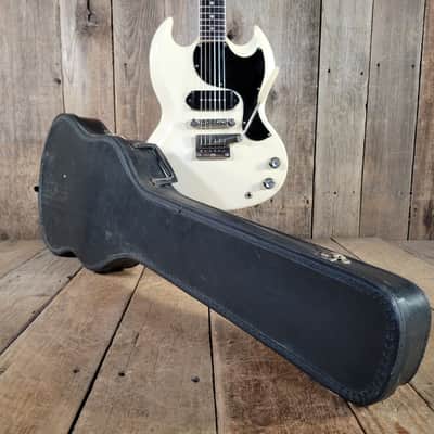 Gibson SG Junior 1965 519 Made in 1965 w/ Original Case Excellent - Polaris White image 19