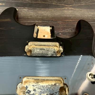 80s FERNANDES FST-115 HH Stratocaster Type Alder Body Black Made in Japan image 7