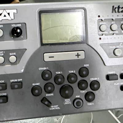 Kat KT-2 Electronic Drum Set, w/Kick Drum Pedal (Used) image 2