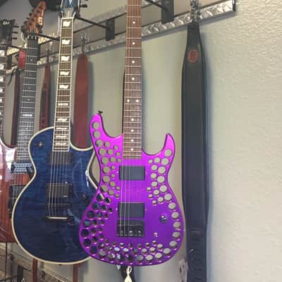 Abel Axe Strat Purple Plus FREE gig bag image 1