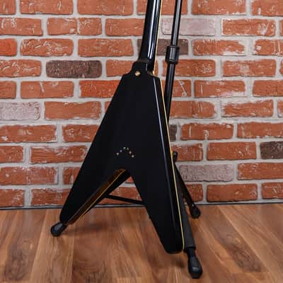 Gibson Custom Art & Historic Flying V Custom “One of The forty” Ebony 2002 w/OHSC image 8