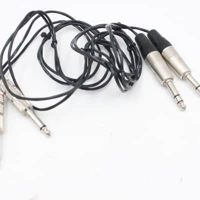 Dual (2) 5' TRS 1/4" to Mono 1/4" Cables image 3