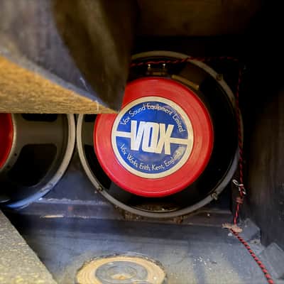 Vintage 1969 Vox Gyrotone II G2 Rotary Speaker Cabinet Original Footswitch 1960s image 17