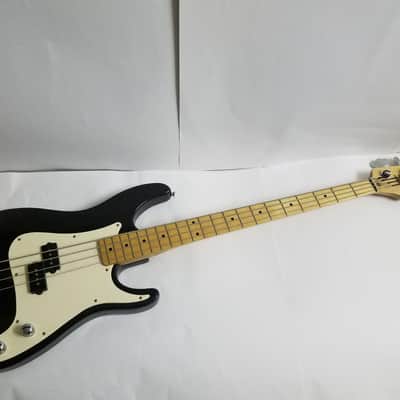 Peavey Fury 1995 Black Electric Bass Guitar 90s Made in USA MIA Maple Fretboard Neck P Style image 1