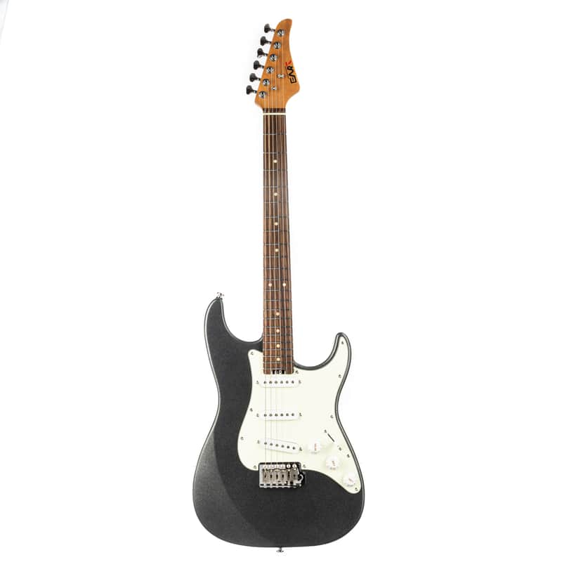 EART YMX-SG3,Roasted Book-match Mahogany Solid Body,22 Stainless Steel Frets,6-Point Synchronized Tremolo image 1