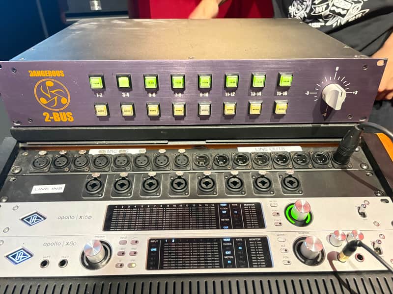 Dangerous Music 2-BUS 16-Channel Analog Summing Box 2001 - 2015 - Purple image 1