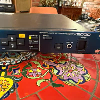 Yamaha SPX2000 Professional Multi-Effect Processor 2010s - Blue image 5