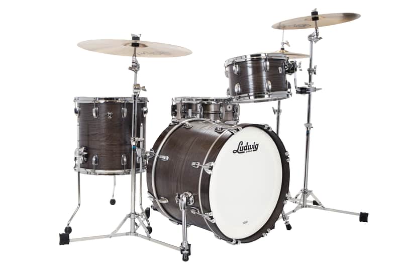 Ludwig L7340 Classic Oak Downbeat Outfit 8x12 / 14x14 / 14x20" Drum Set image 1