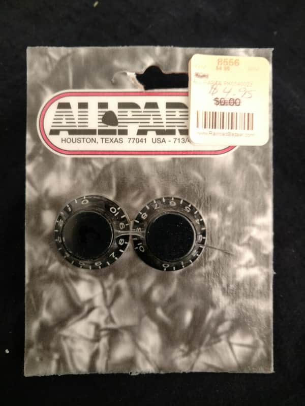 Allparts Witch Hat Volume Knobs image 1