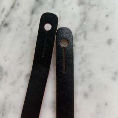1980’s Fender Guitar Leather Strap Reissue Vintage Case Candy Stratocaster (1956-1962 style) 1980’s image 5