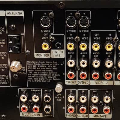 Sony Sony STR-DA1ES is a 5.1 channel AV receiver 2002 - Black image 9