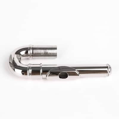 Silver Joint Diameter 0.79Inch Nickel-Plated Flute Curved Head Joint Musical Accessories image 4