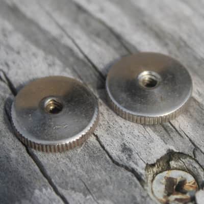 RARE Early 1960's Gibson ABR-1 Domed Nickel Thumb Wheels 1961 1962 1963 1964 image 2