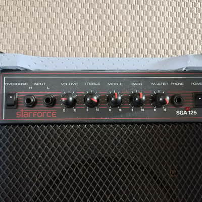 Starforce Starforce Guitar Amplifier SGA125 vintage 1988 Blue image 5