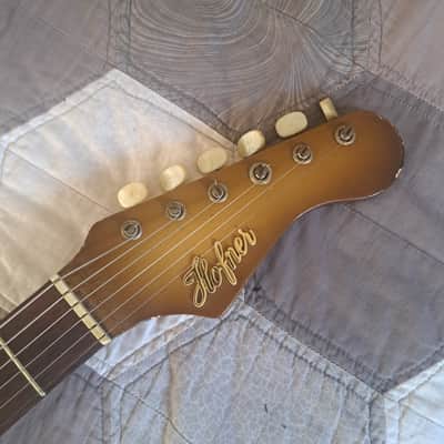 VINTAGE Hofner 173 - Antigua Burst w/OHSC image 9