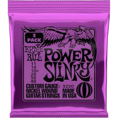 Ernie Ball 3220 Power slinky 11-48 - pack de 3 image 1