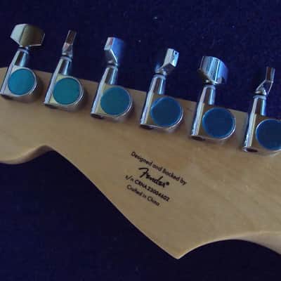 Scalloped Squier SONIC Stratocaster HSS coralred  with Tremolo and  maple Fretboard ,playing ala Yngwie,Ritchie and CO! image 7