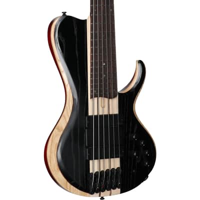 Immagine Ibanez BTB866SC Bass Workshop Electric Bass, Weathered Black Low Gloss - 1