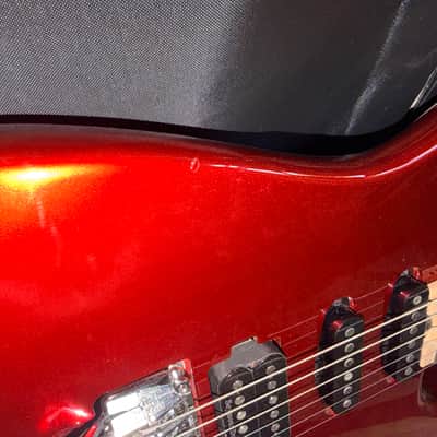 Charvel MJ San Dimas Style 1 HSS FR M Metallic Red Electric Guitar image 4