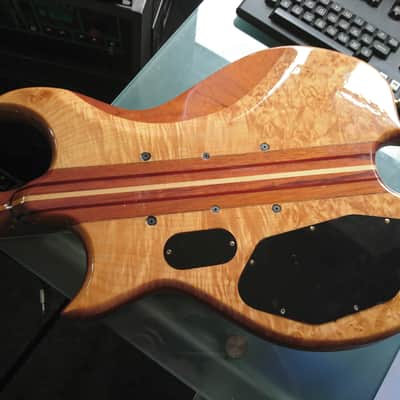 JAYDEE SUPERNATURAL 001 (The very first Bass ) 1978 Flame Walnut. image 5