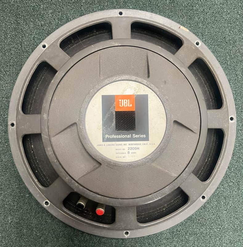 JBL 2205H 15”, 8ohm Bass Speaker 1970’s image 1