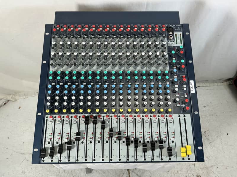Soundcraft GB2R 16-Channel Rackmount Mixer 2010s - Blue image 1
