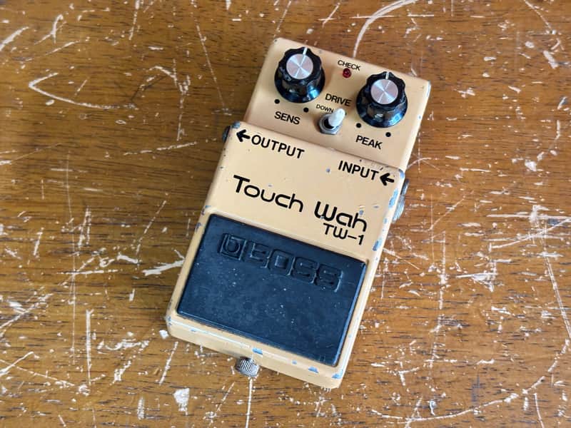 Boss TW-1 Touch Wah Silver Screw & Clear Switch Vintage early version #8600 image 1