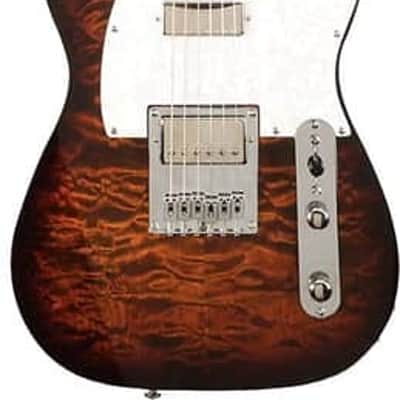 Michael Kelly MK55EDTPRO Enlightened 55 Dark Tiger's Eye Electric Guitar image 2