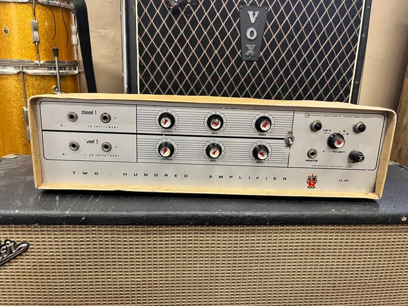 Gibson GA 200 Rhythm King Crestline Amplifier Head 1962 1963 image 1