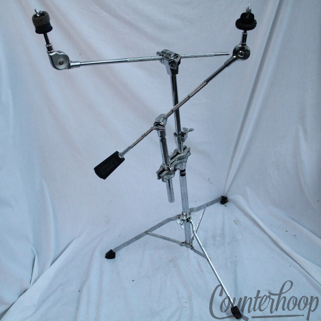 Tama Double Boom Arm Cymbal Stand Vintage 80s Japan Superstar Imperialstar Crash — main photograph