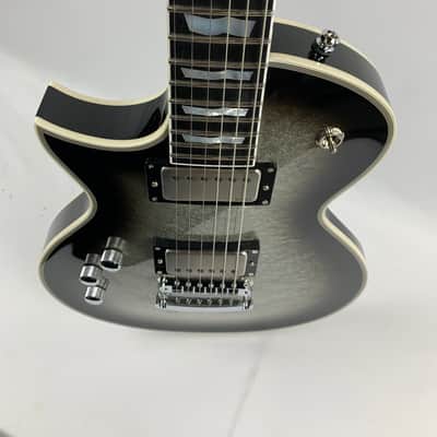 ESP Eclipse Custom Silver Liquid Metal Burst LEFT HANDED Electric Guitar LH + Hard Case MIJ - NEW - IN STOCK image 12