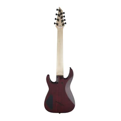 Jackson X Series Dinky Arch Top DKAF8 MS 8-String, Laurel Fingerboard, Multi-Scale Electric Guitar with 24 Jumbo Frets (Right-Handed, Stained Mahogany) image 2