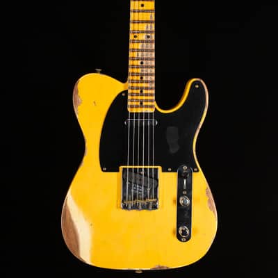 Fender Custom Shop LTD 1953 Telecaster Heavy Relic Nocaster Blonde (685) image 3