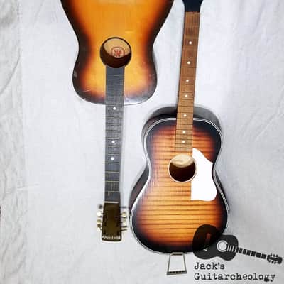European-Made Parlor Guitar Project 2 Pack - Alex & Lignatone Parlor Guitars (1960s) image 3