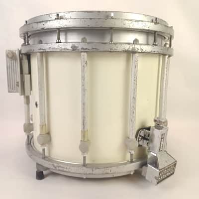 Yamaha 12x14" SFZ 9114U Marching Snare Drum Die-Cast Gloss White Japan Rims 9400 image 3