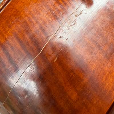 Artisan Strings Bravura Model 300 4/4 Cello 2006 Natural Finish w/ Original Gig Bag - Poor Condition, Cracked Wood image 22