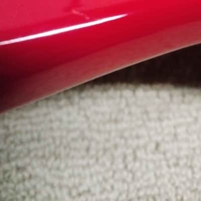 Squier Mini Precision Bass  - Dakota Red image 4