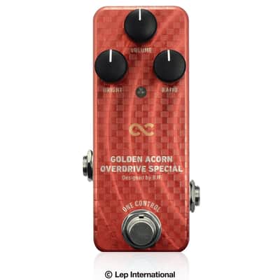 One Control Golden Acorn Overdrive Special OC-GAODSn - BJF Series Effects Pedal for Electric Guitar - NEW! image 1