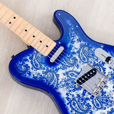 2025 Fender Limited Telecaster Indigo Paisley, Mint w/ Hangtags, Japan MIJ image 7