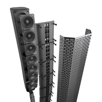 Electro-Voice Evolve 50M Column Speaker Array and Subwoofer with Mixer In Black image 11