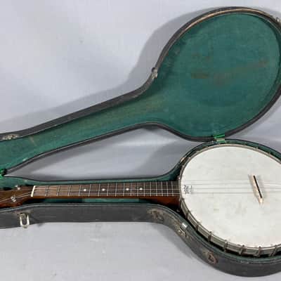 '30's Vintage Vega Style N Tenor Banjo w/ Case image 18