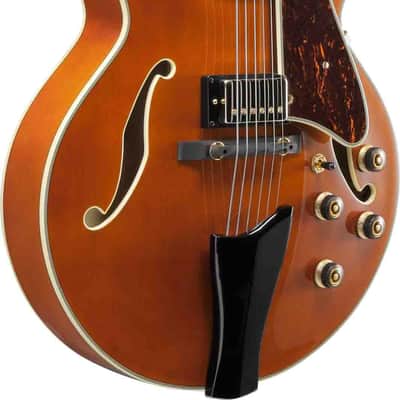 Ibanez AF95-DA Artcore Expressionist AF Hollowbody Guitar 6-String - Dark Amber image 3