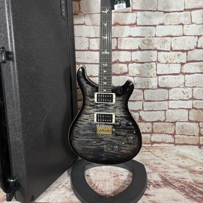 PRS Custom 24 Piezo CB THIN GEN III - Charcoal Burst - ATA Case Bild 1