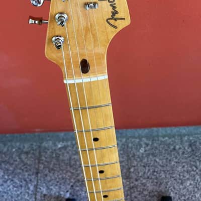Fender Standard Stratocaster MIM Black Maple Neck Strat Electric Guitar – Excellent Condition + Free Gig Bag image 3