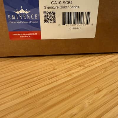 Eminence GA10-SC64 10" 20-Watt 8 Ohm image 9