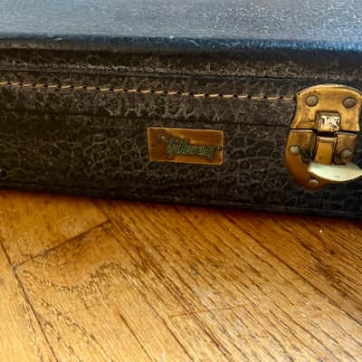 Clean! Original Gibson Les Paul/SG/EB0 Pebble Case 1961-1963 with Partial Case Candy image 10
