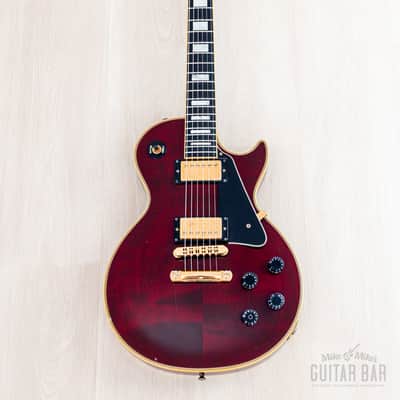 1997 Gibson Les Paul Custom Wine Red, 100% Original w/ Case image 2
