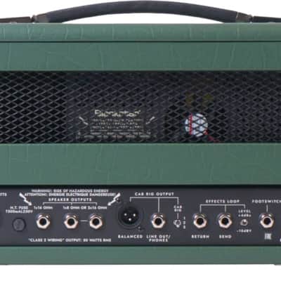 Blackstar St. James Jared James Nichols Signature Tube Guitar Head, 50W, British Racing Green image 3
