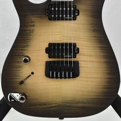 Schecter Banshee Mach-6 Left-Handed Electric Guitar Ember Burst B-Stock image 2